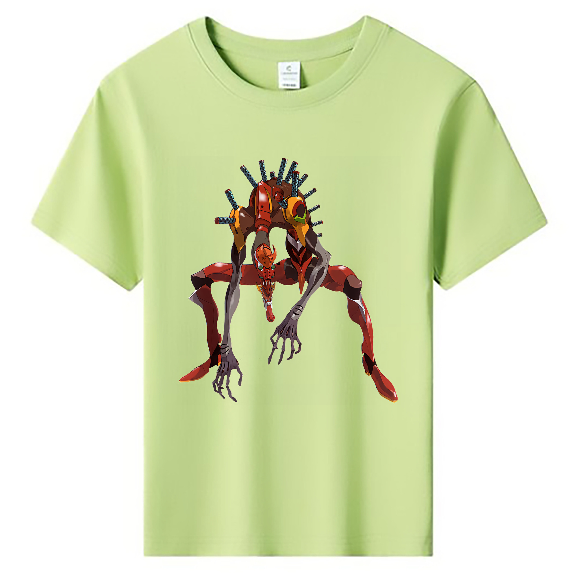 （画像用） EVA 新世紀エヴァンゲリオン 綿100％キッズTシャツ（フロントプリント）